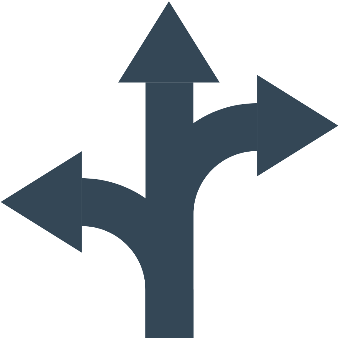 icon to represent waiting for some miraculous sign instead of using wisdom
