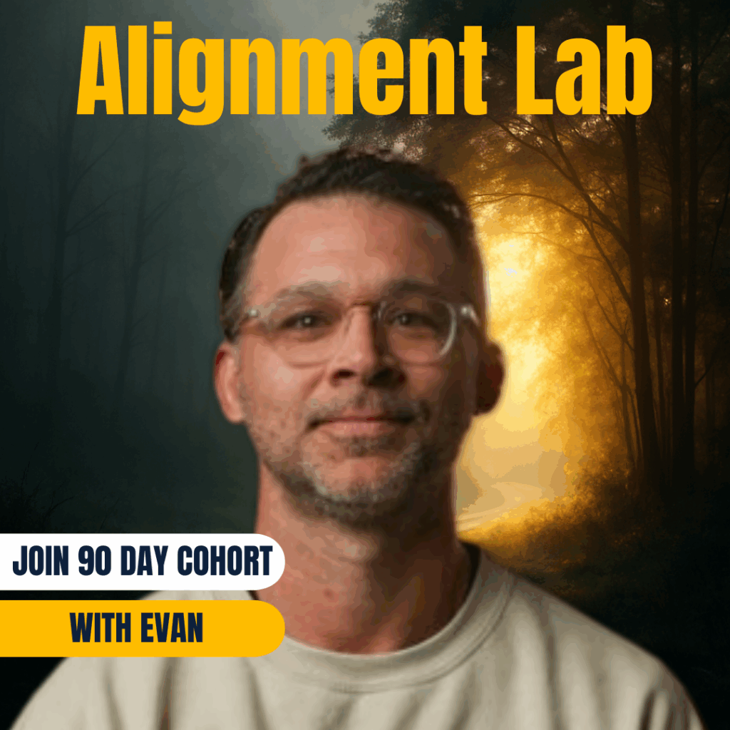 picture of Evan Doyle to promote the 90 day cohort called The Alignment Lab